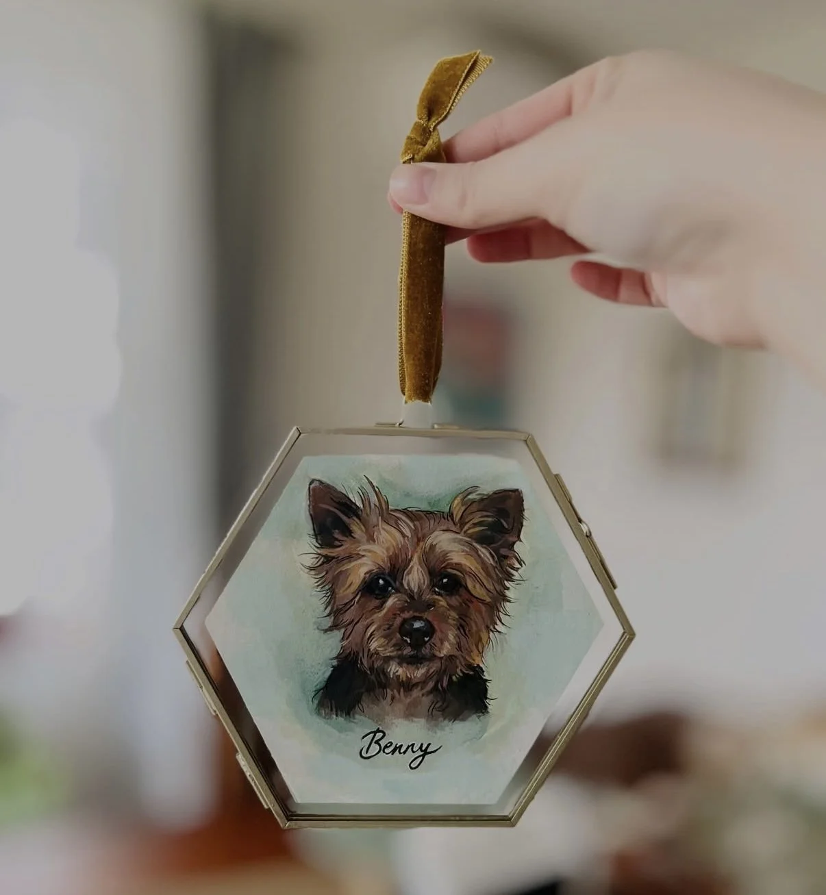 expressive pet portrait painting of a dog by Massachusetts artist Megan Walsh