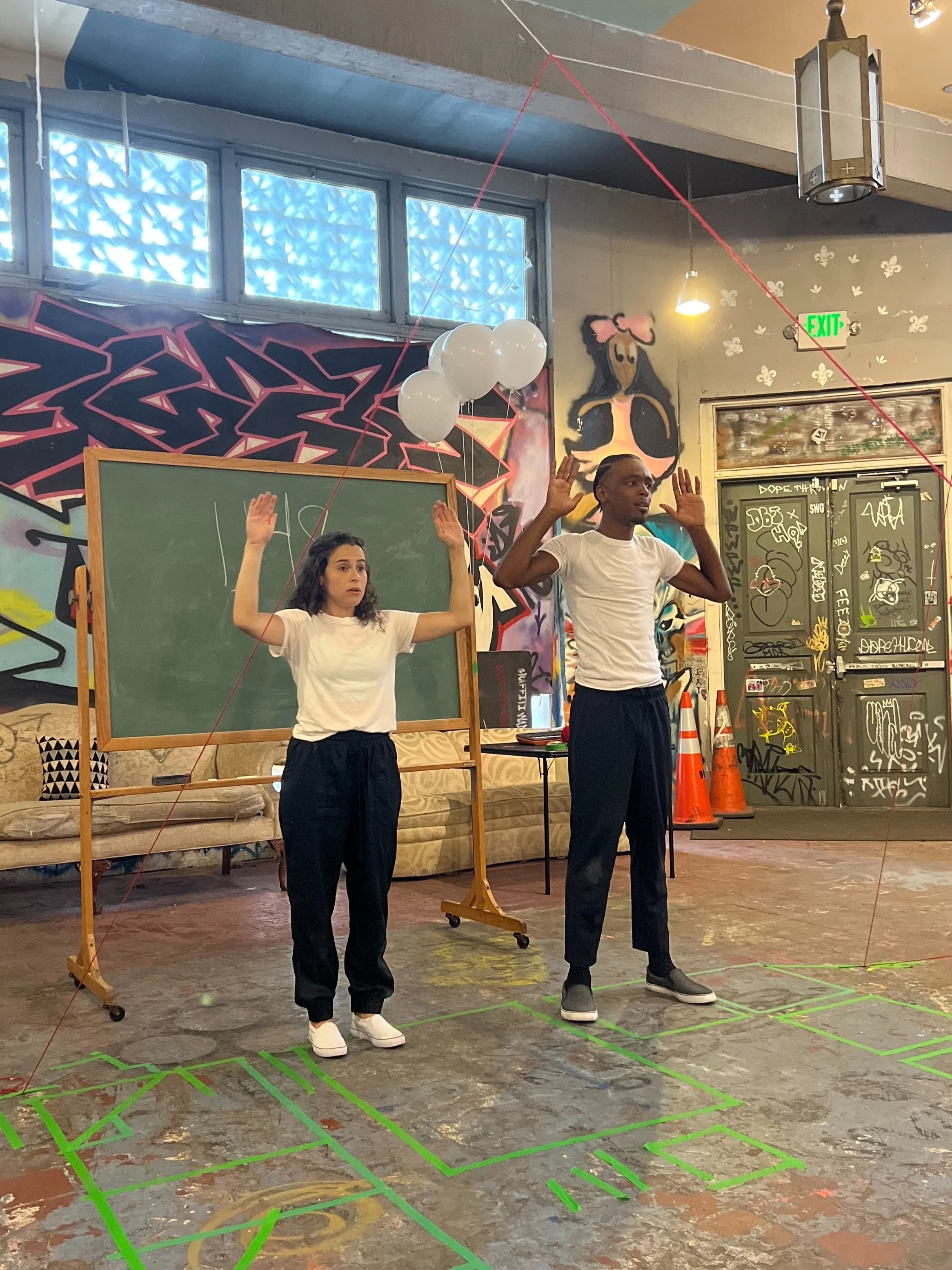 Anna DeBlasio and Quincy Vicks