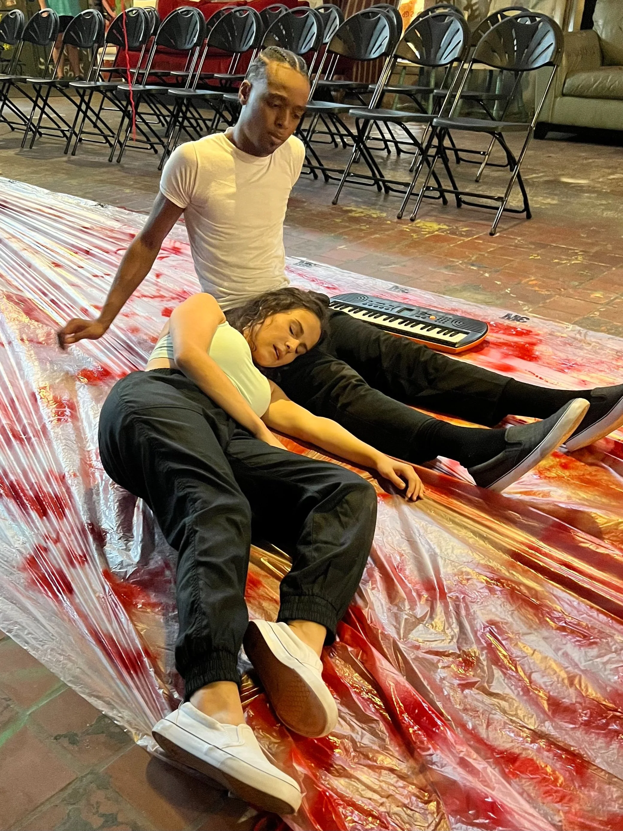 Anna DeBlasio and Quincy Vicks