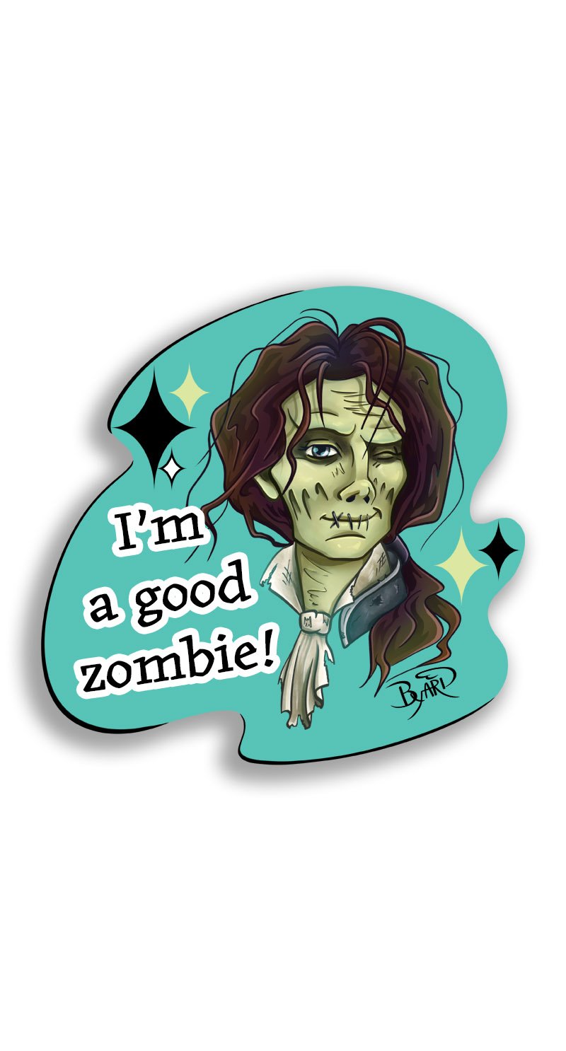 Good Zombie sticker vertical.jpg