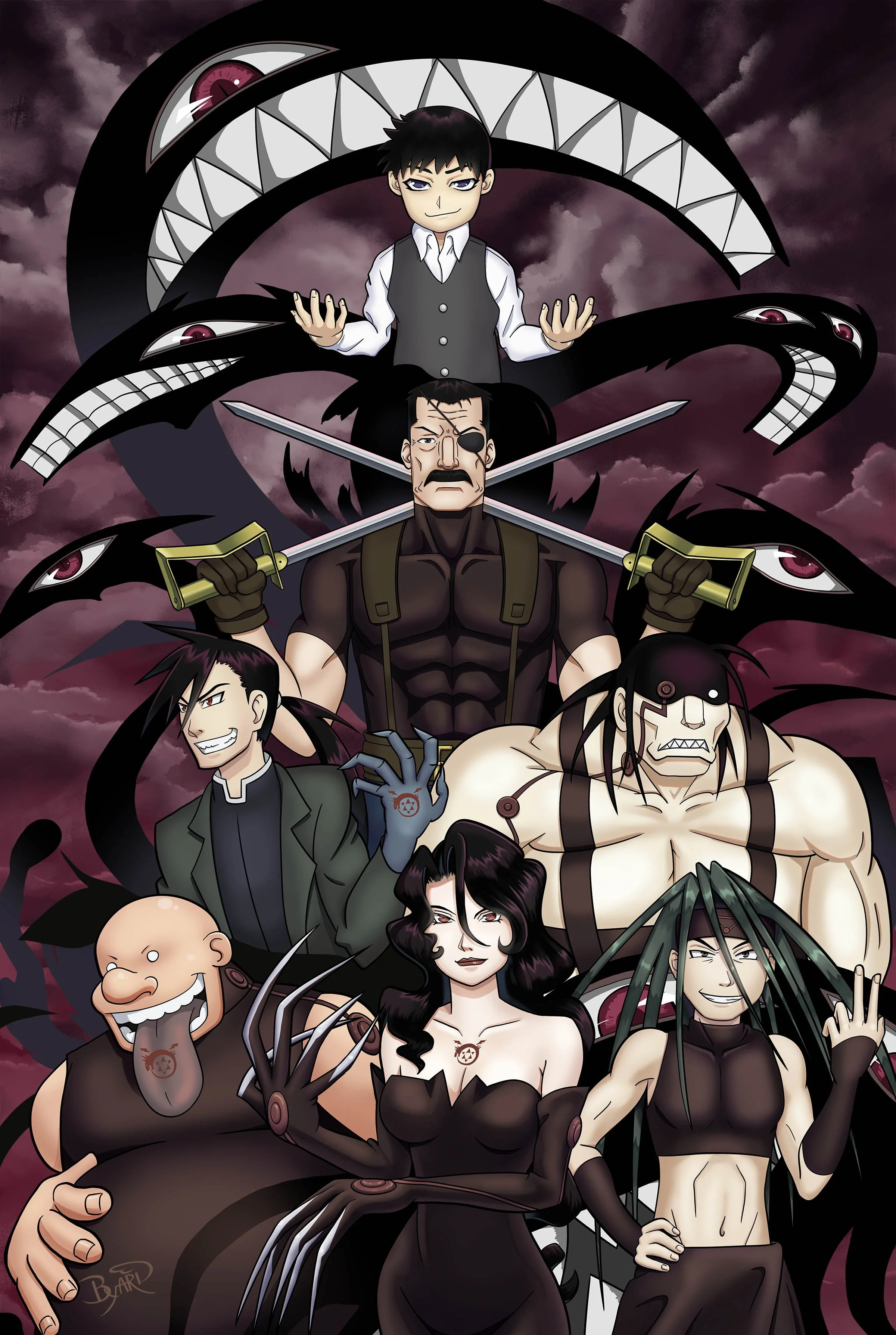 "The Seven Homunculi"