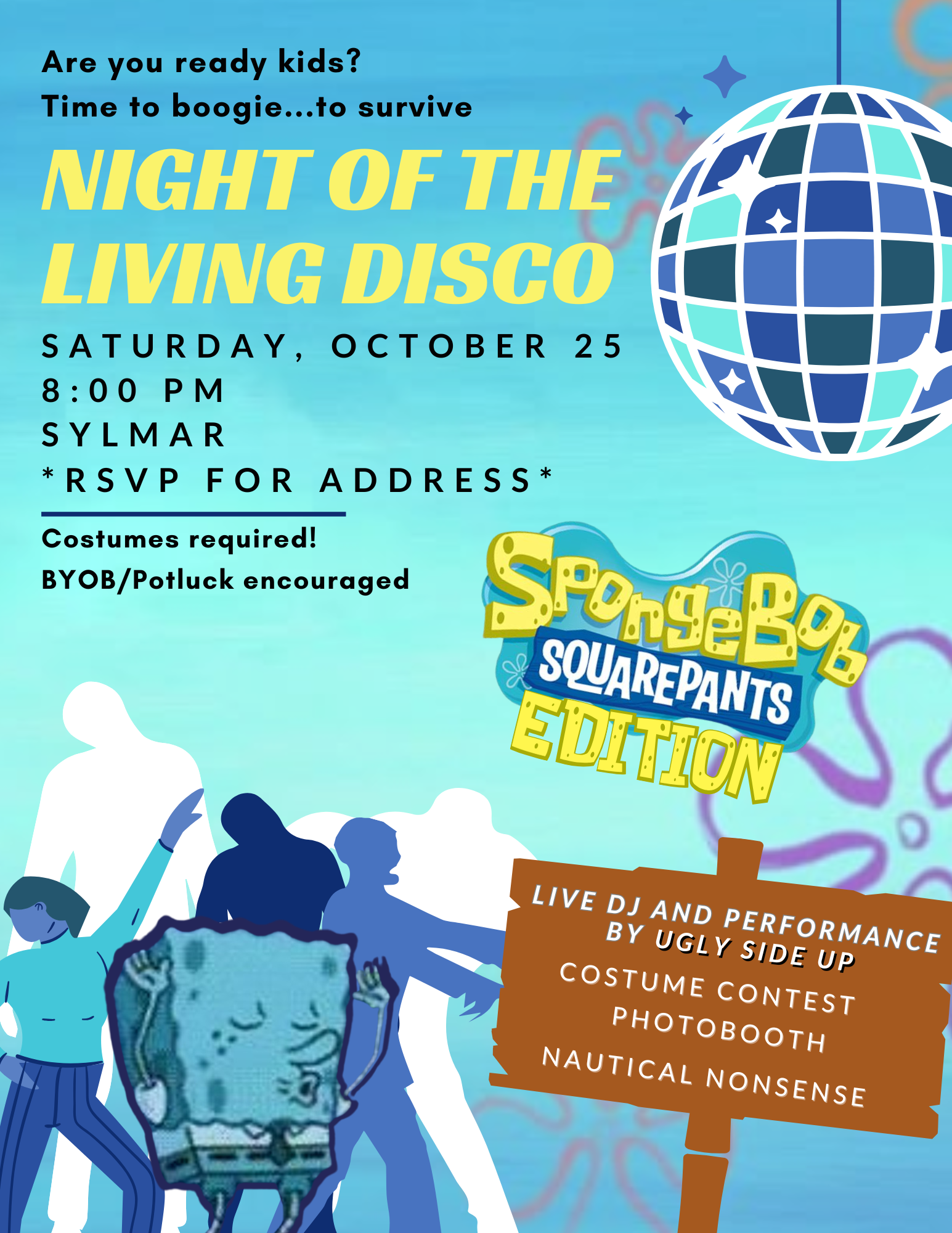 Night of the Living Disco Halloween Party