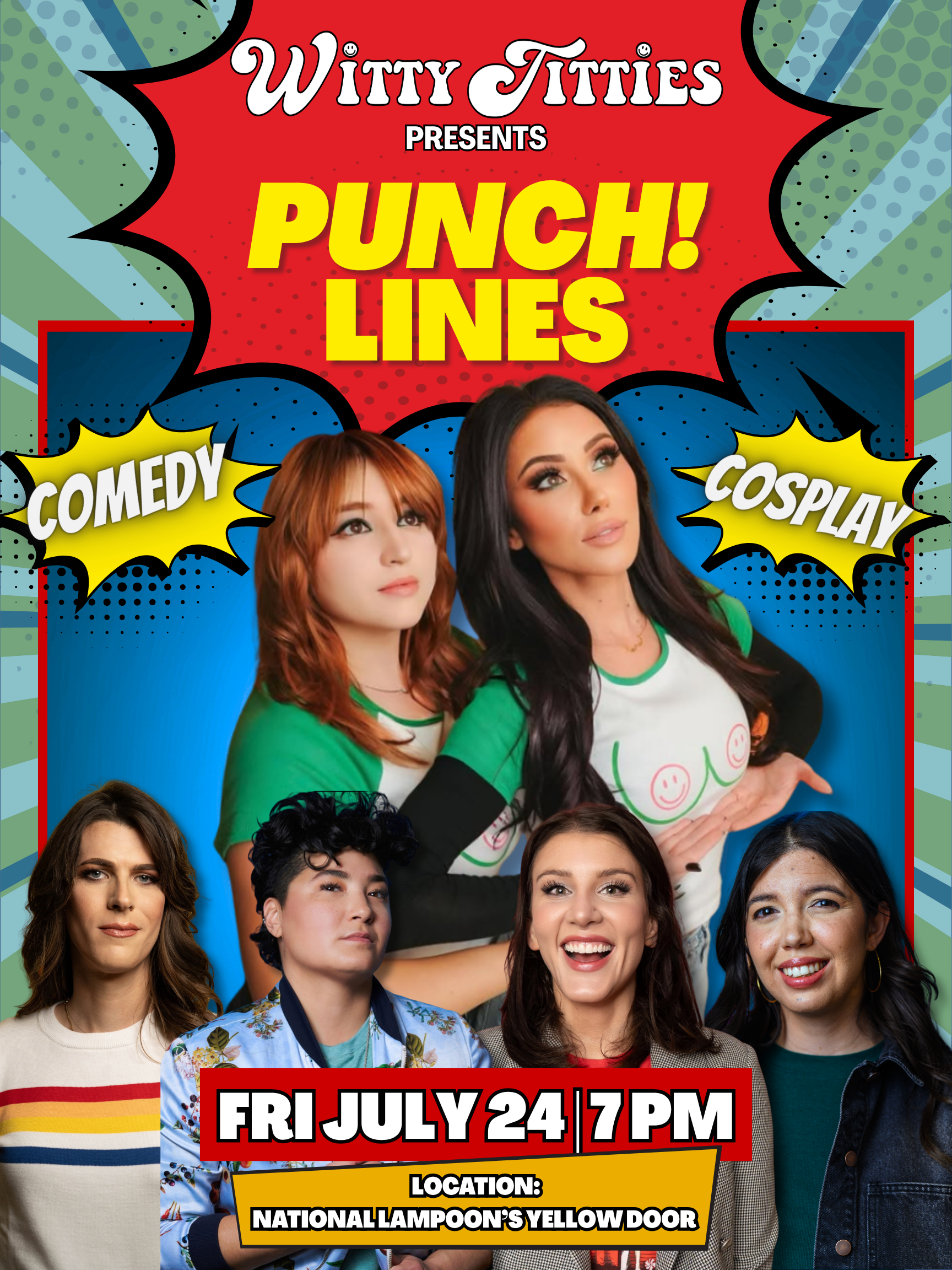 Punch! Lines at San Diego Comic Con