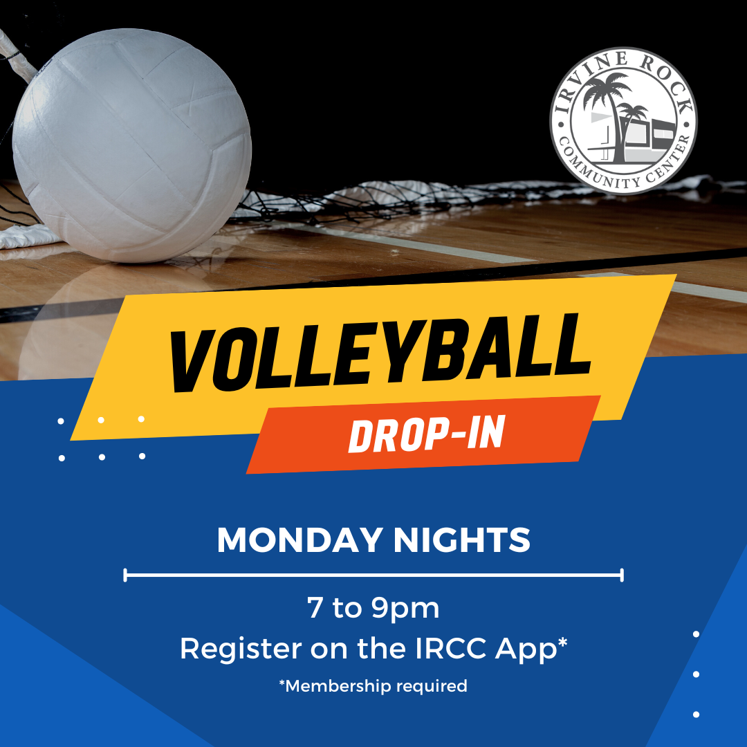 New Volleyball Drop-In Time