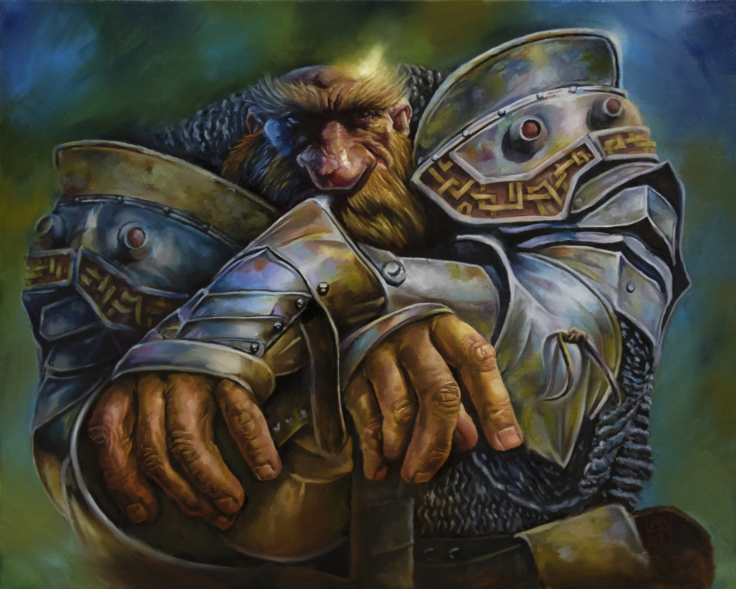 dwarven armor - From the upcoming card game REIGN: Age of Alchemy