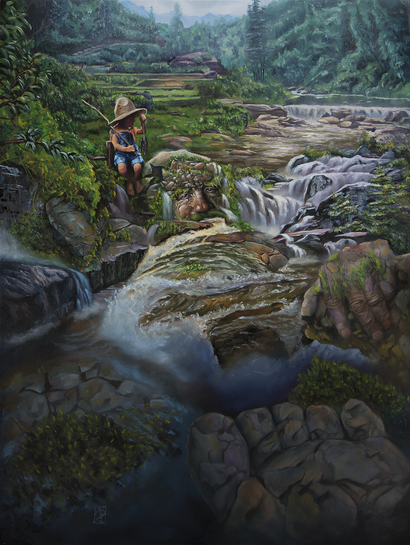 fishing with the old man