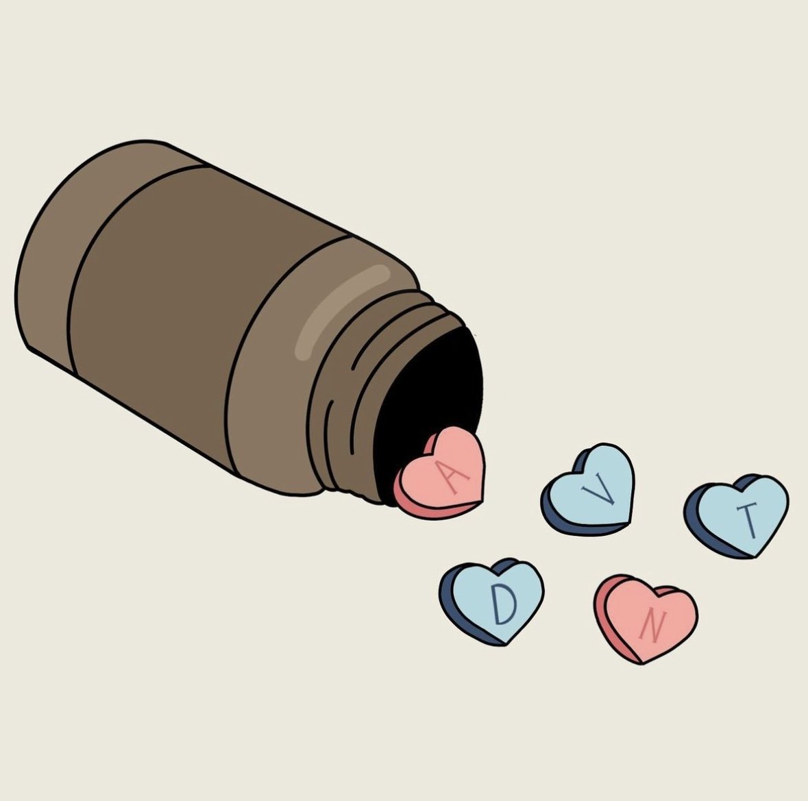 These are some of the illustrations I made for advnt's instagram