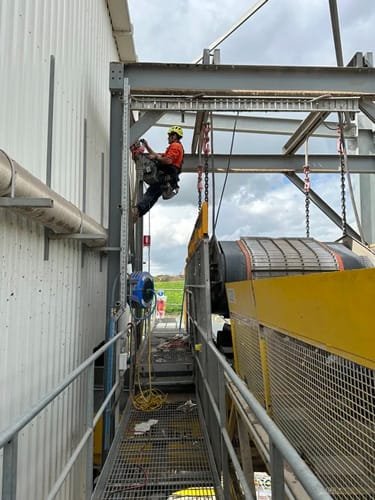 Working on powerlines