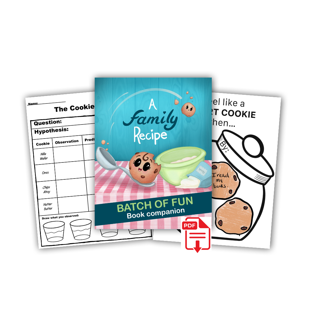 A Family Recipe Activity Book Companion
