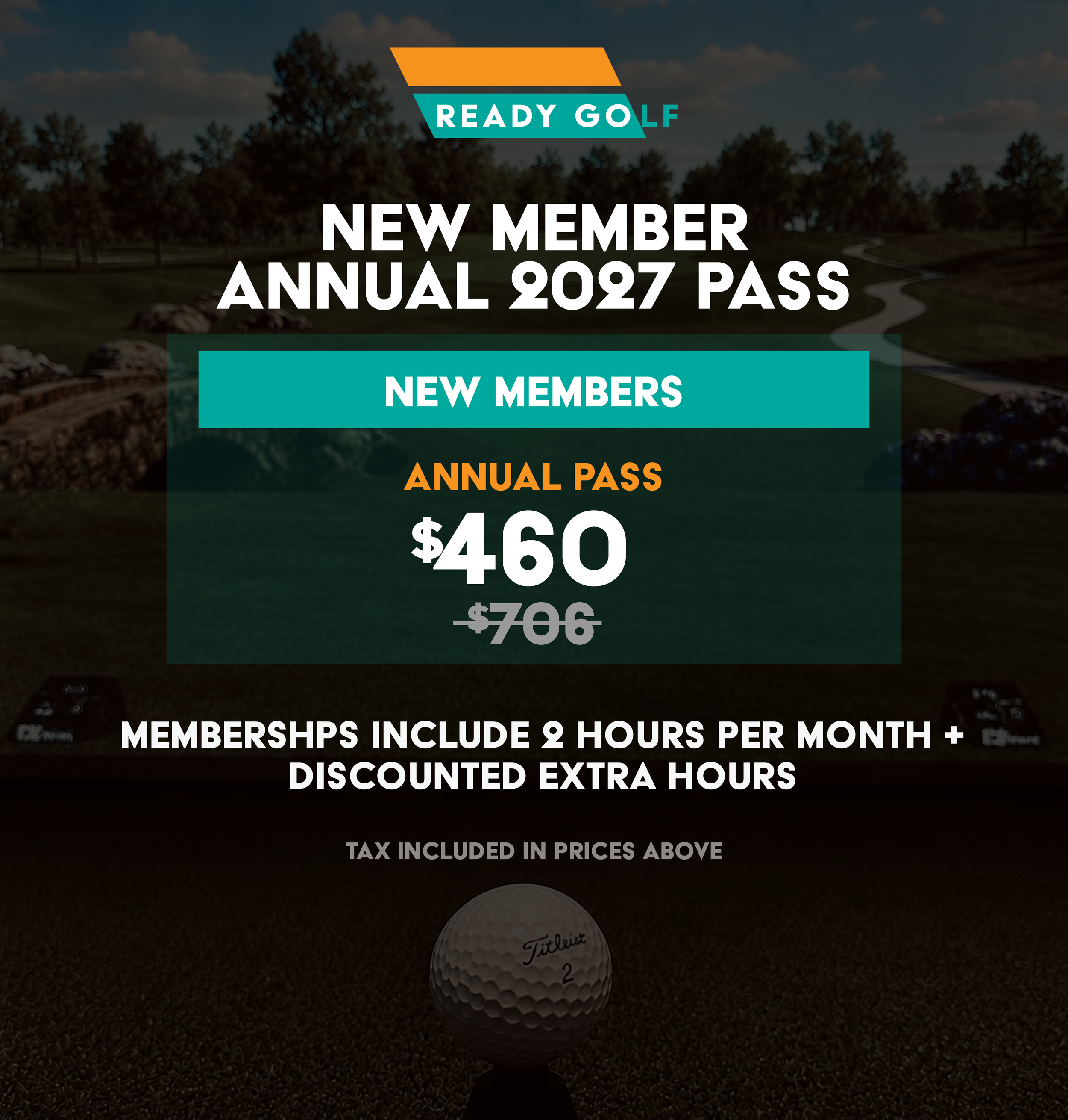 Annual Pass (New Member)