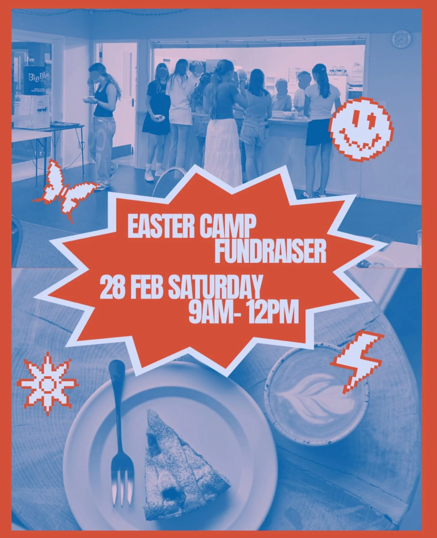 this saturday we&rsquo;re hanging out at church to serve some tea to fundraisers for easter camp!! let us know if you need a ride!! ☕️☕️☕️☕️☕️☕️