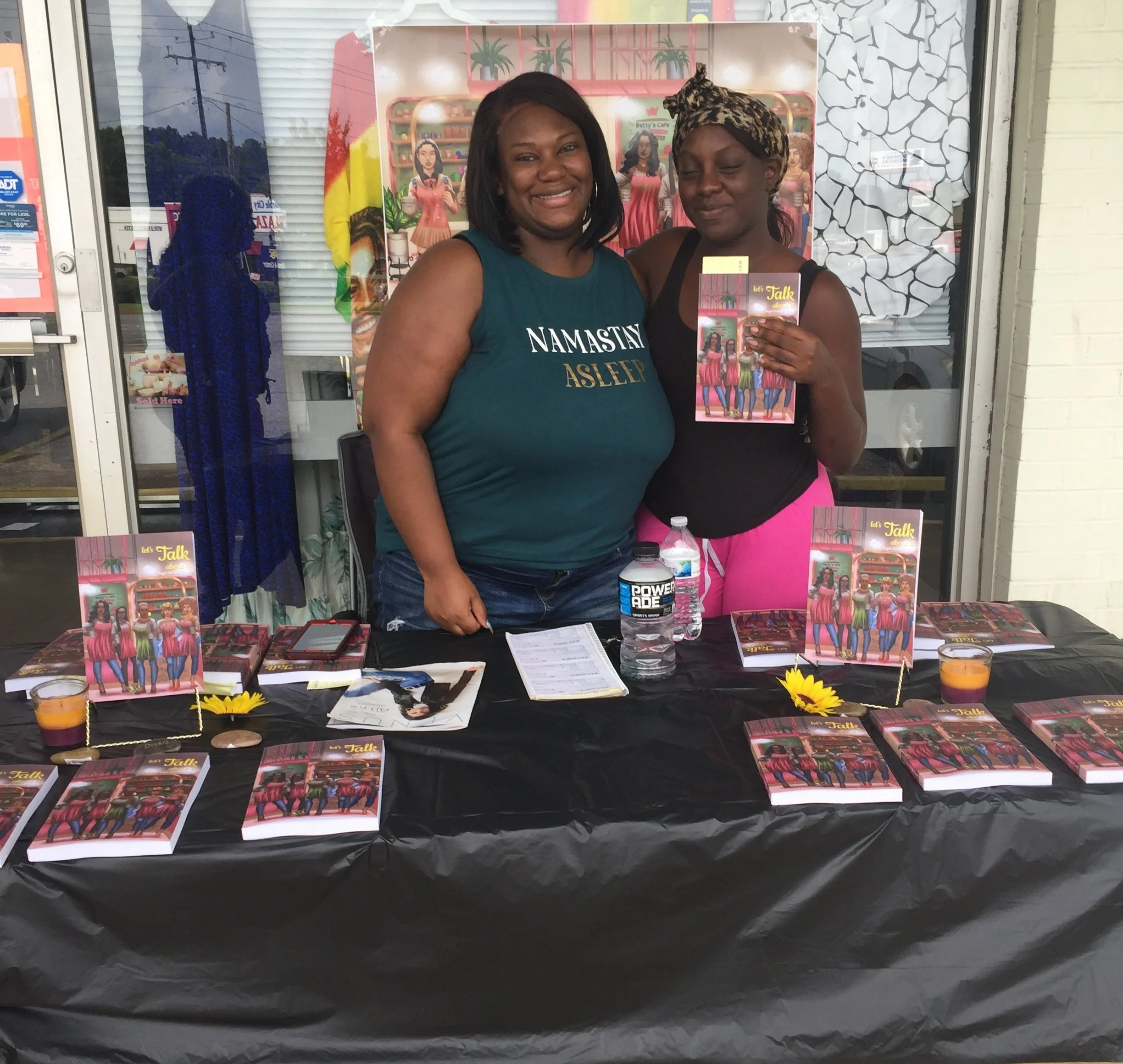 September 2021 Book Signing Event at Higher Vibes was a blast. 