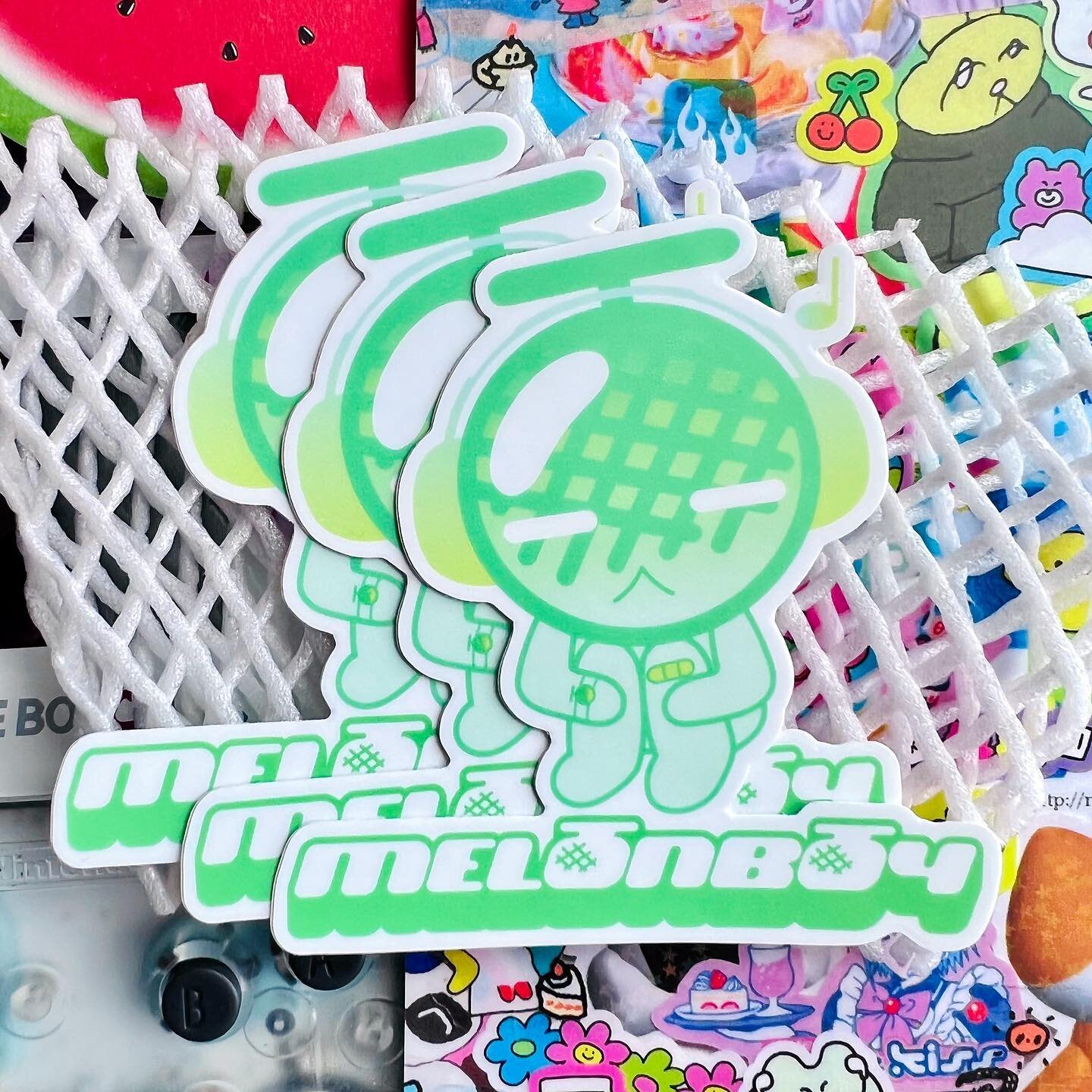 MELONBOY 🍈 STICKERS o(&mdash;_&mdash;)o

Literally got these because I got a coupon and I love my MELONBOY so much ✨ UP ON MY SHOP NOW ✨ 
🍈🍈🍈🍈🍈🍈🍈🍈🍈🍈🍈🍈
