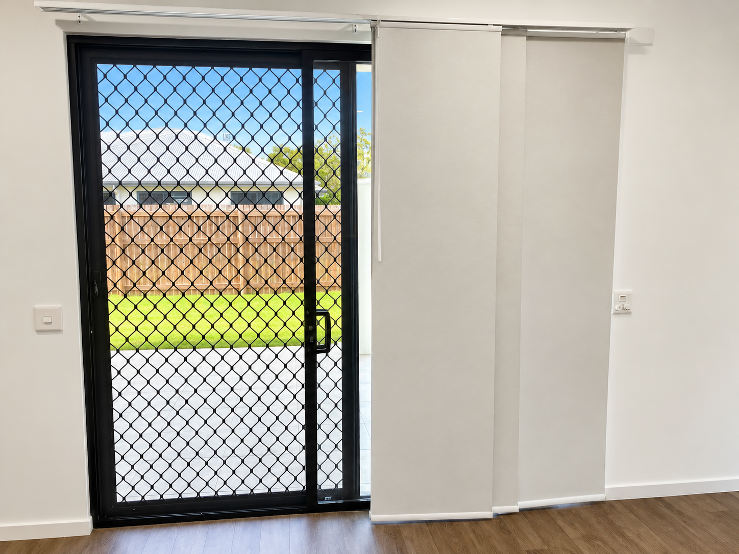 Modern Sliding Door with Panel Blinds.png
