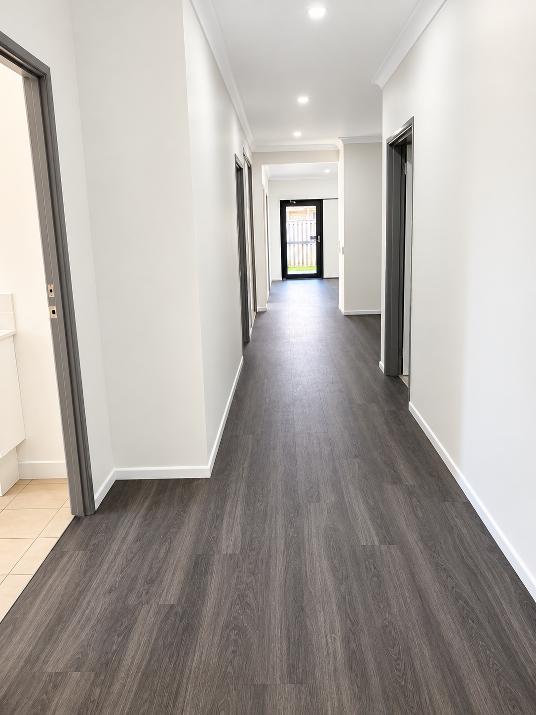 Modern Hallway with Garden View.png
