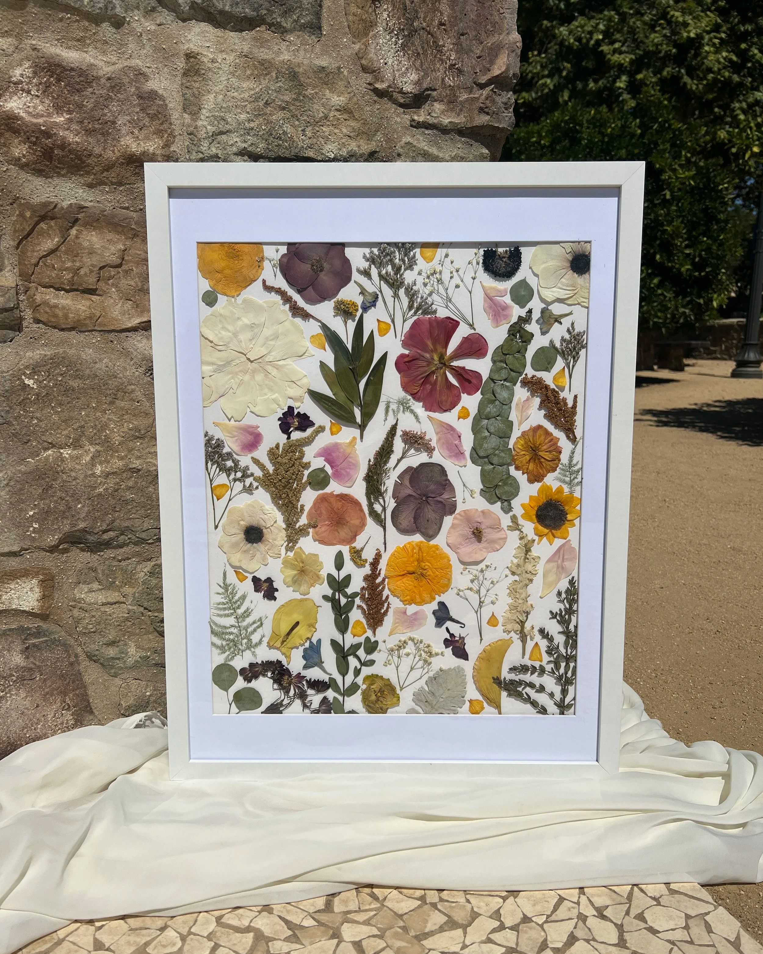 NEW!! 18x24 Matted Flower Frame - $600