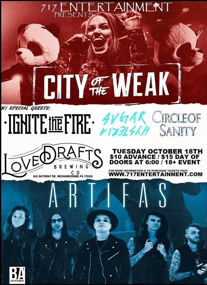 City of The Weak with Artifas at Lovedrafts