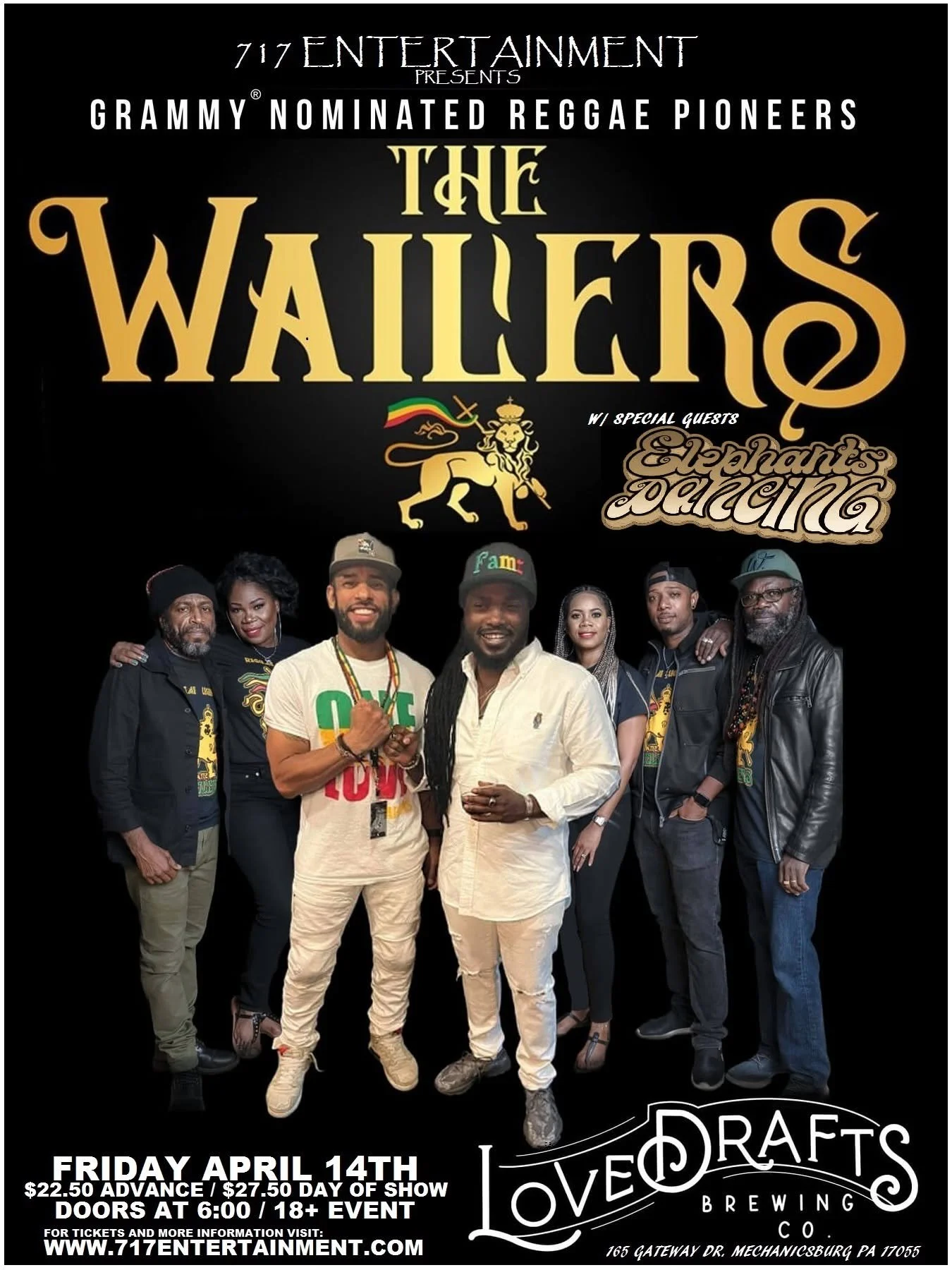 The Wailers at Lovedrafts