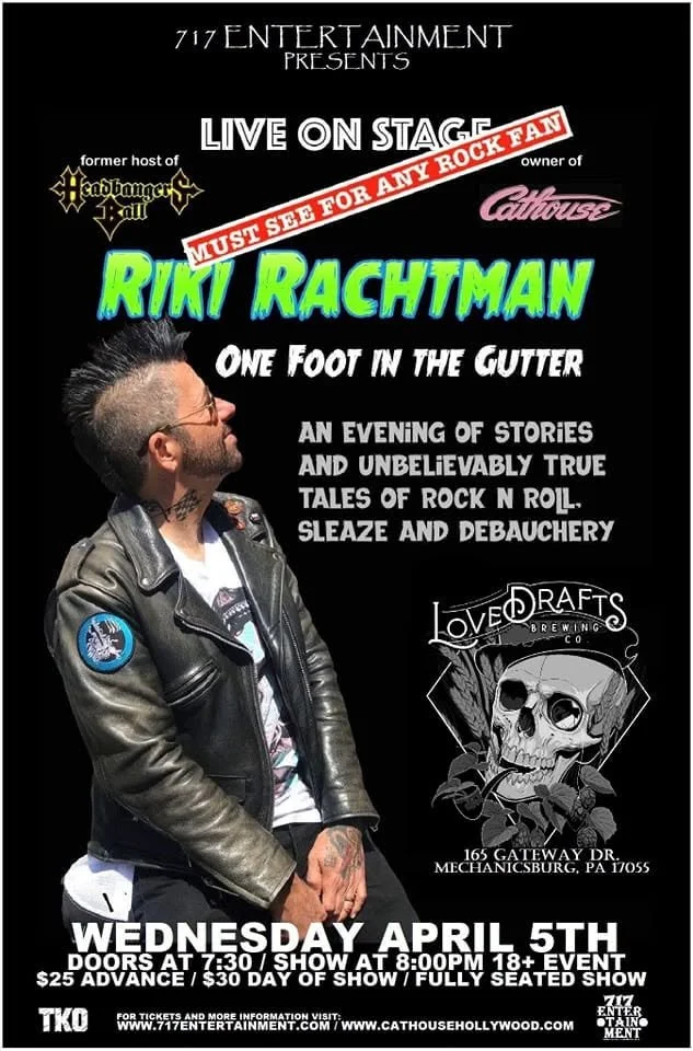 RIki Rachtman at Lovedrafts