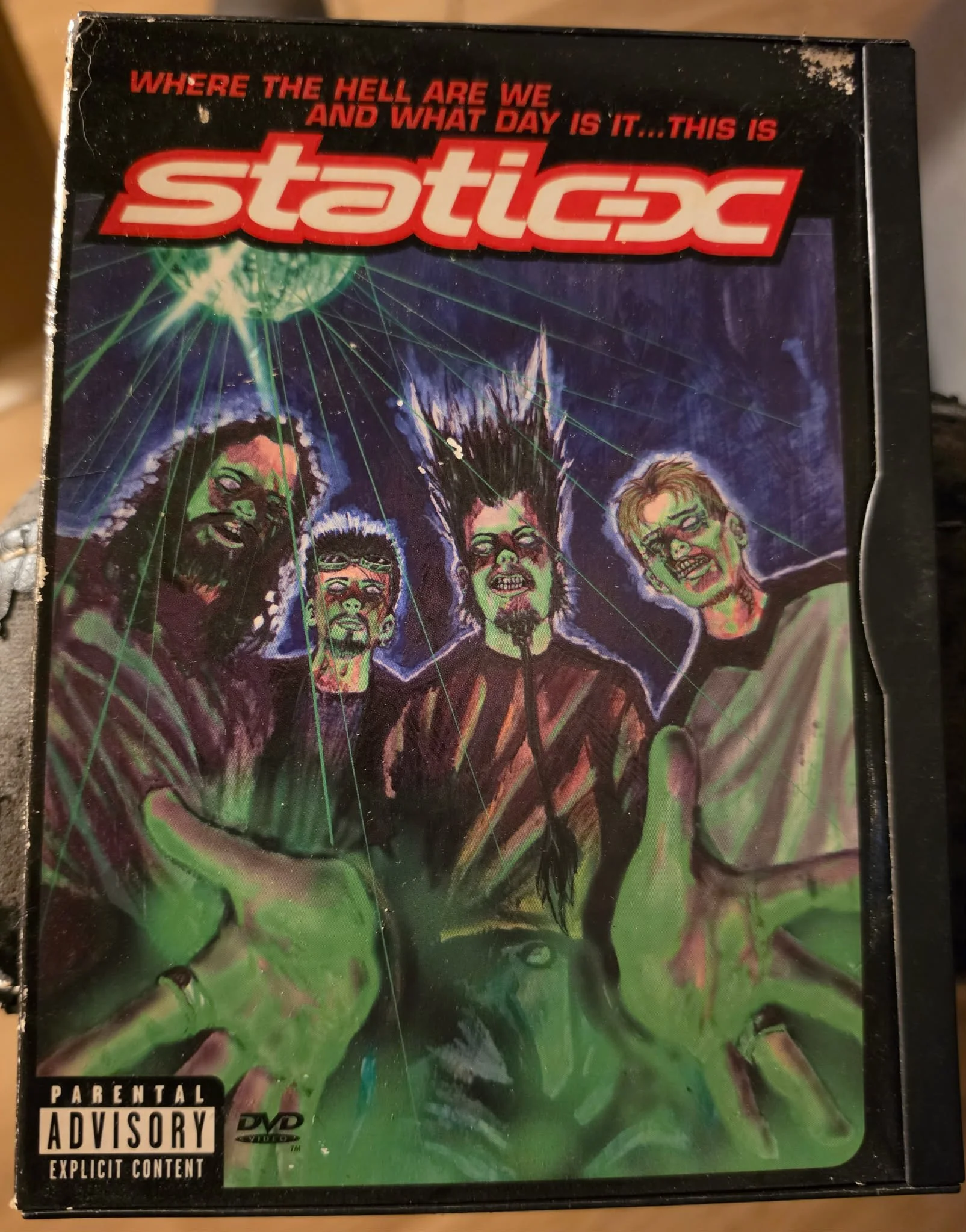Static X DVD: "Where The Hell are we and What Day is it... This is"
