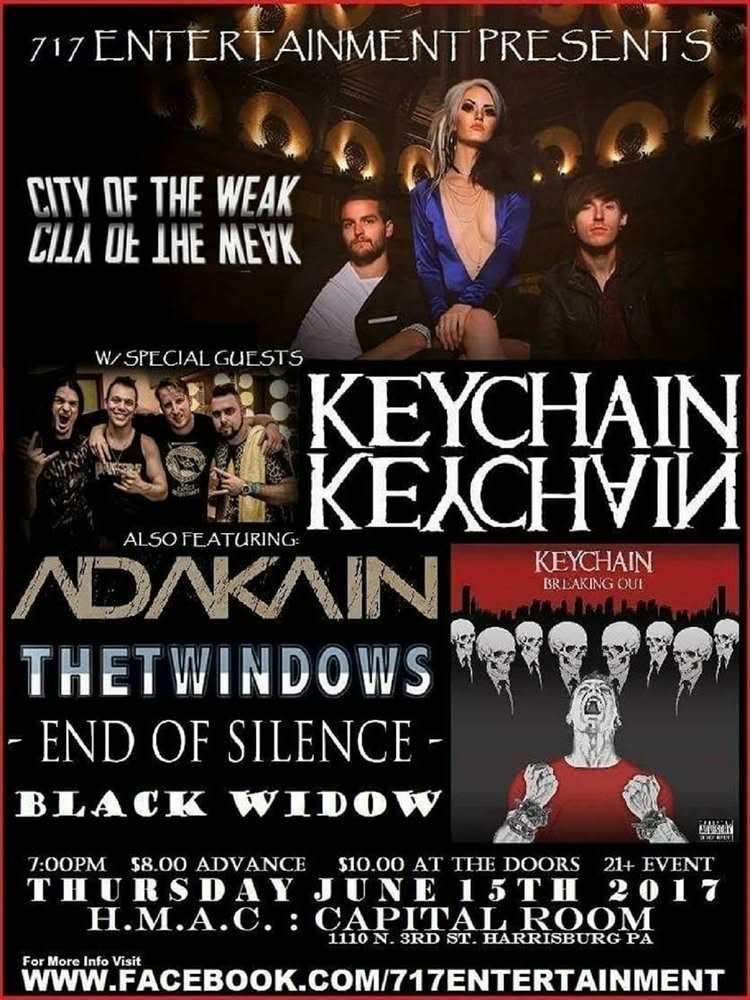 City of The Weak and Keychain at HMAC