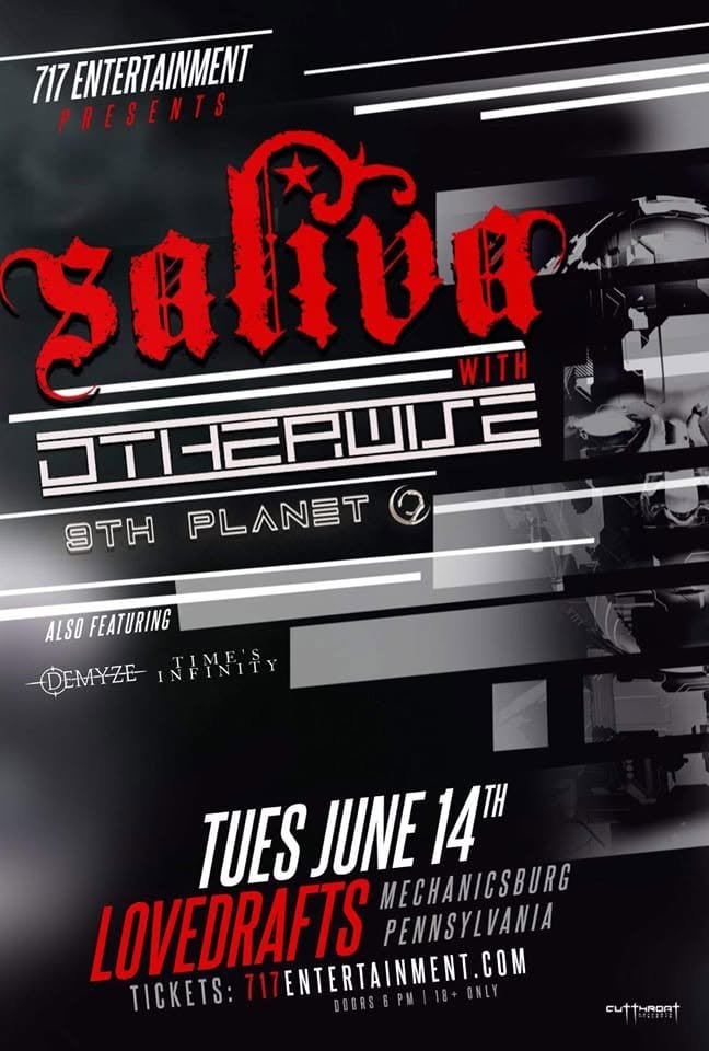 Saliva at Lovedrafts