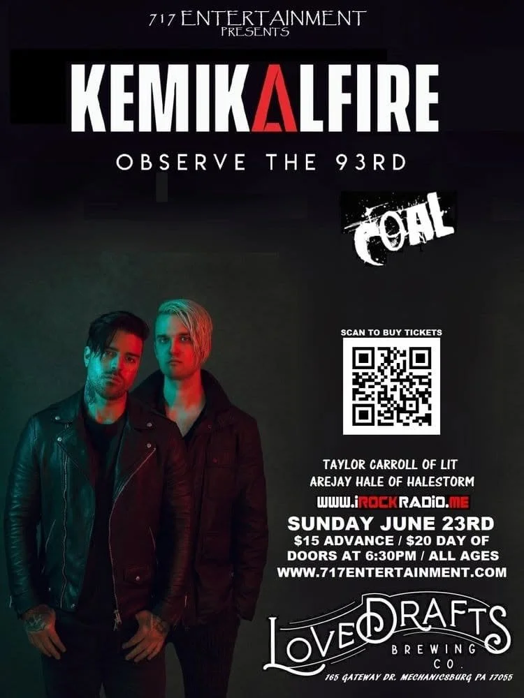 Kemikalfire (Featuring Arejay Hale) at Lovedrafts