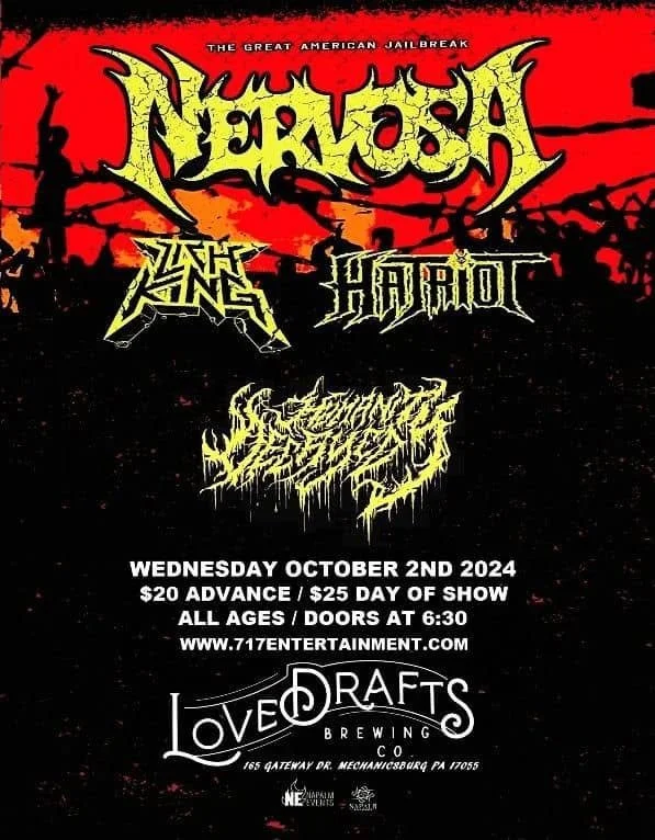 Nervosa at Lovedrafts