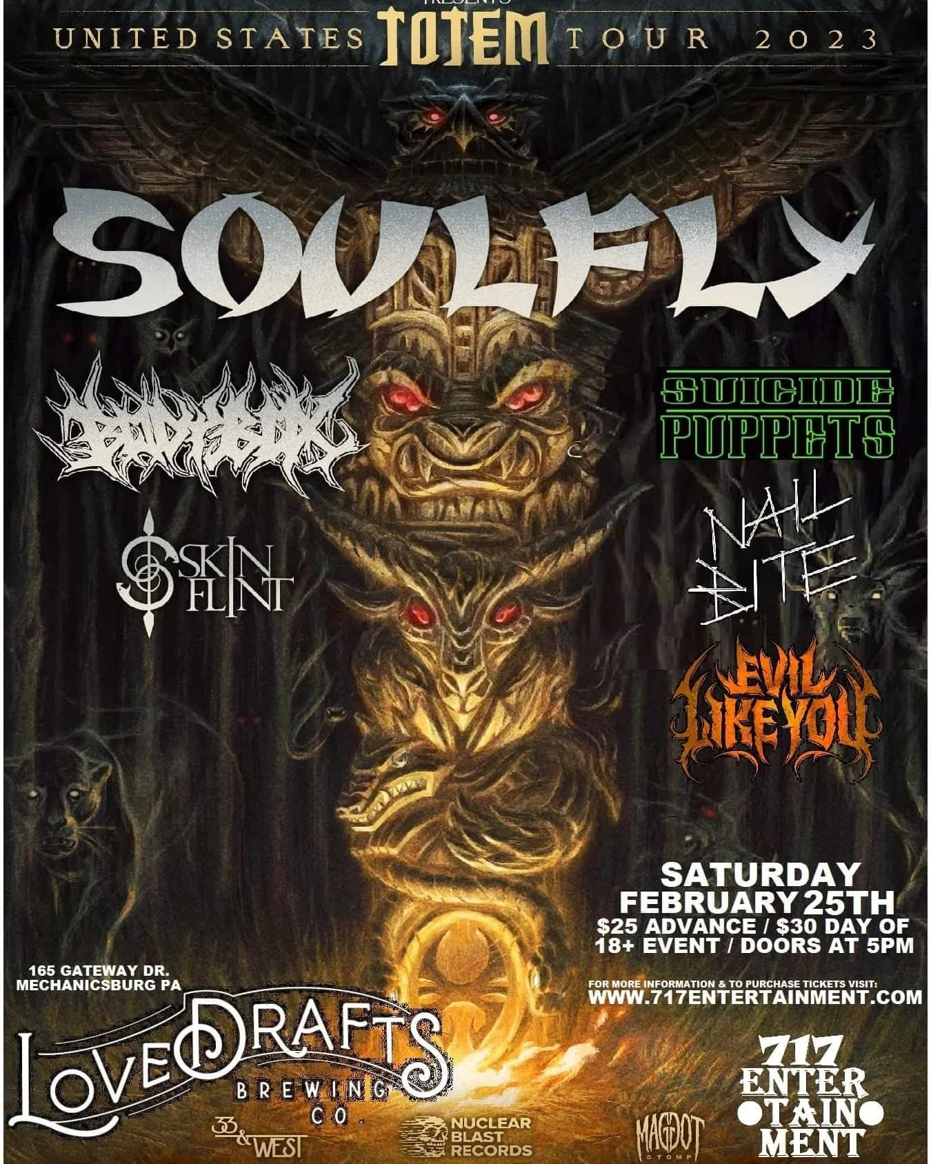 Soulfly at Lovedrafts