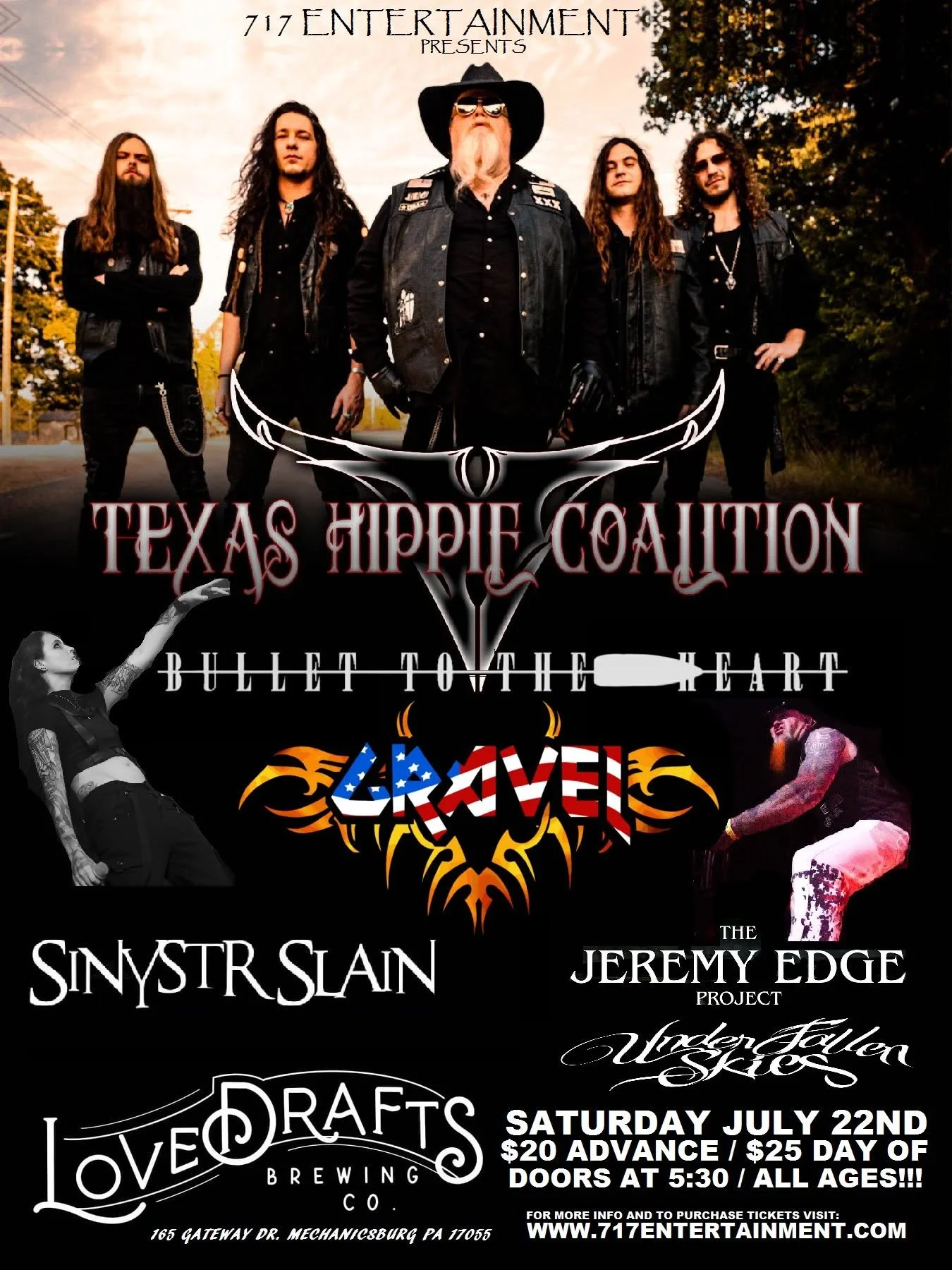 Texas Hippie Coalition at Lovedrafts