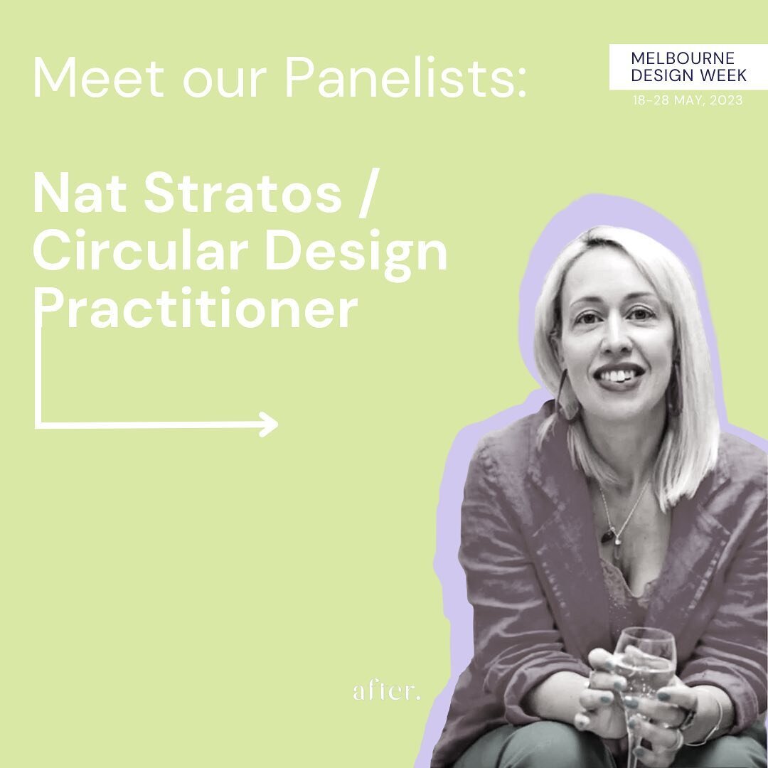 SURPRISE GUEST ANNOUNCEMENT! 👏
 We are thrilled to announce that the brilliant @nat_stratos will be joining us for our #MDW2023 panel next Tuesday!  The team are over the moon that Nat has joined our expert-led panel and will be bringing her valuabe