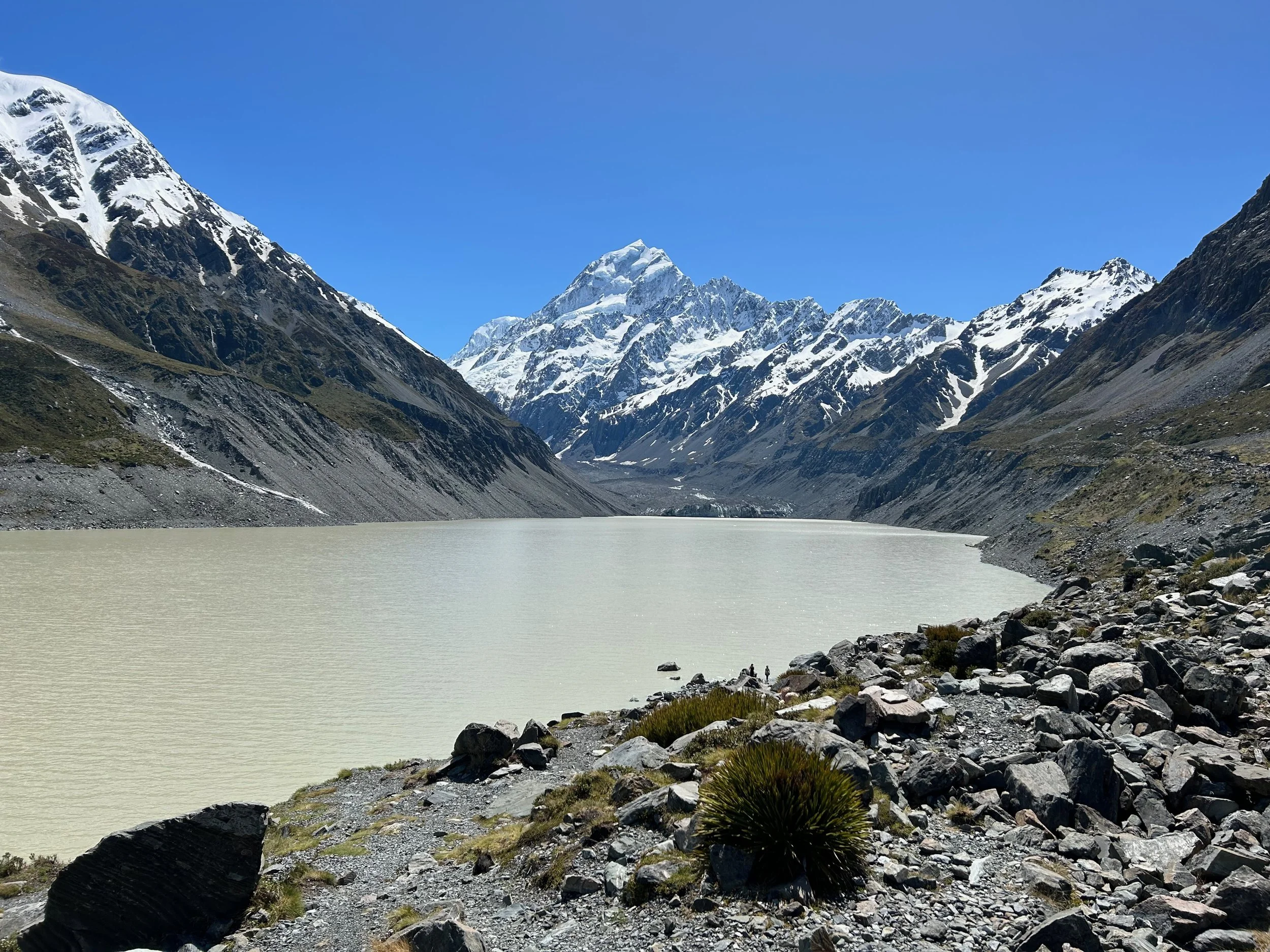Hooker Lake at Mt Cook