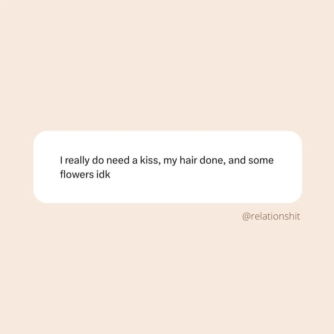 And literally nothing else #relationshitpod