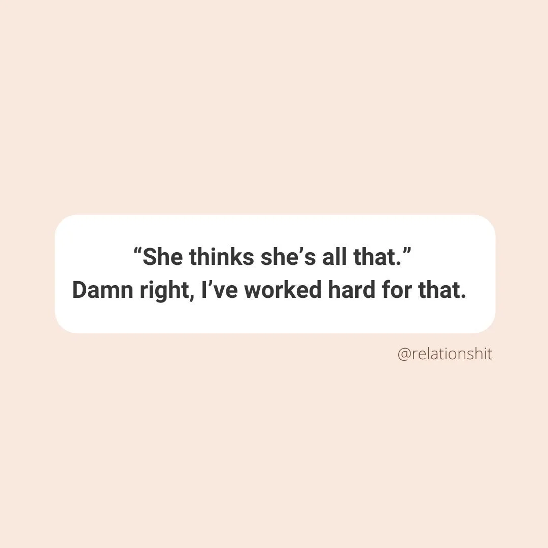 Thank you for noticing 🙂&zwj;↕️ #relationshitpod