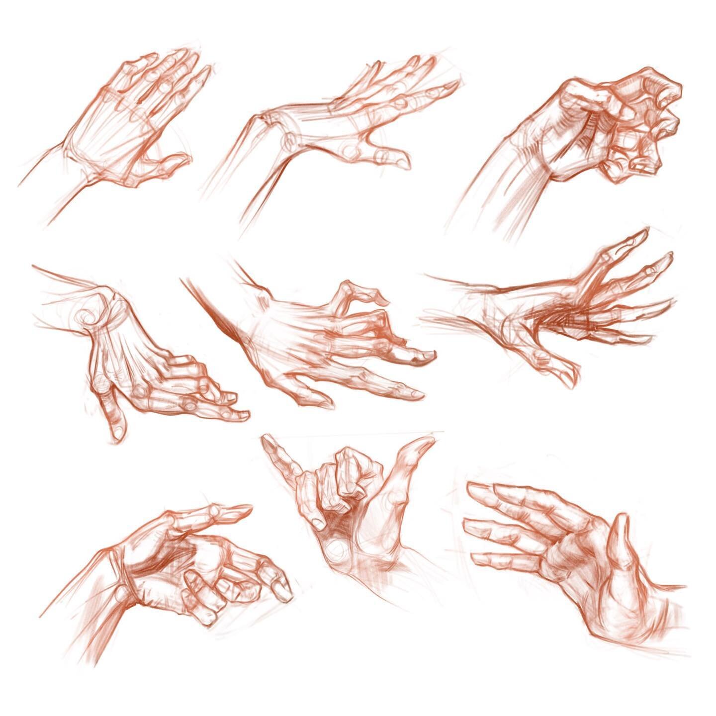 И снова руки #handsdrawing