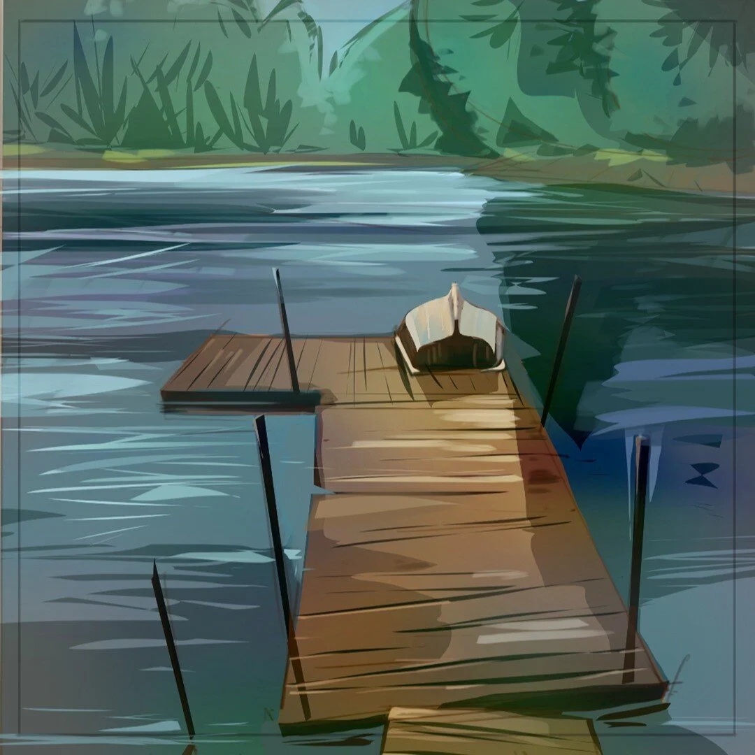 попробовала сделать стадик при помощи лассо (фото отсюда @naturamori) #dailyspeedpaint #everydaysketch #