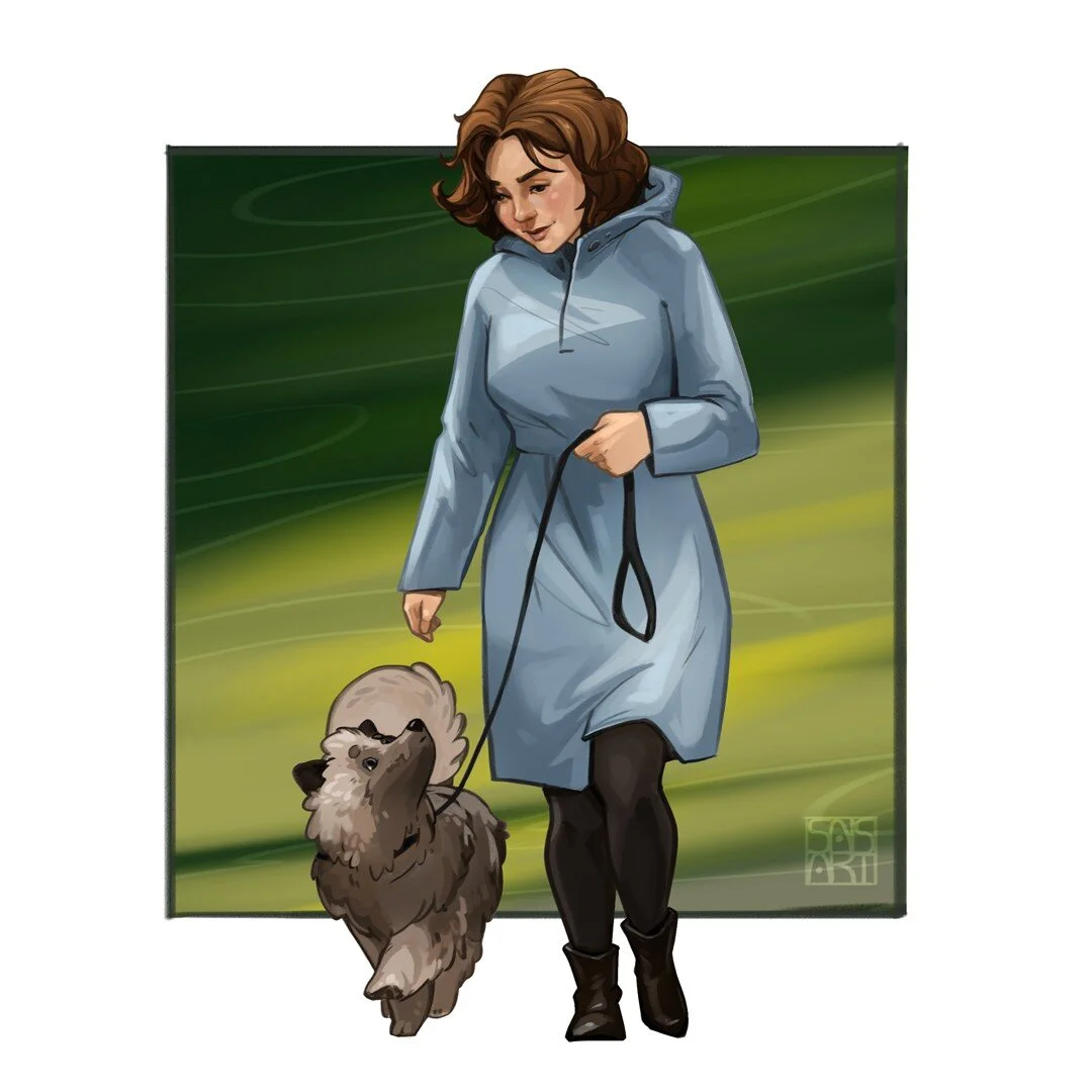 Walking with a friend