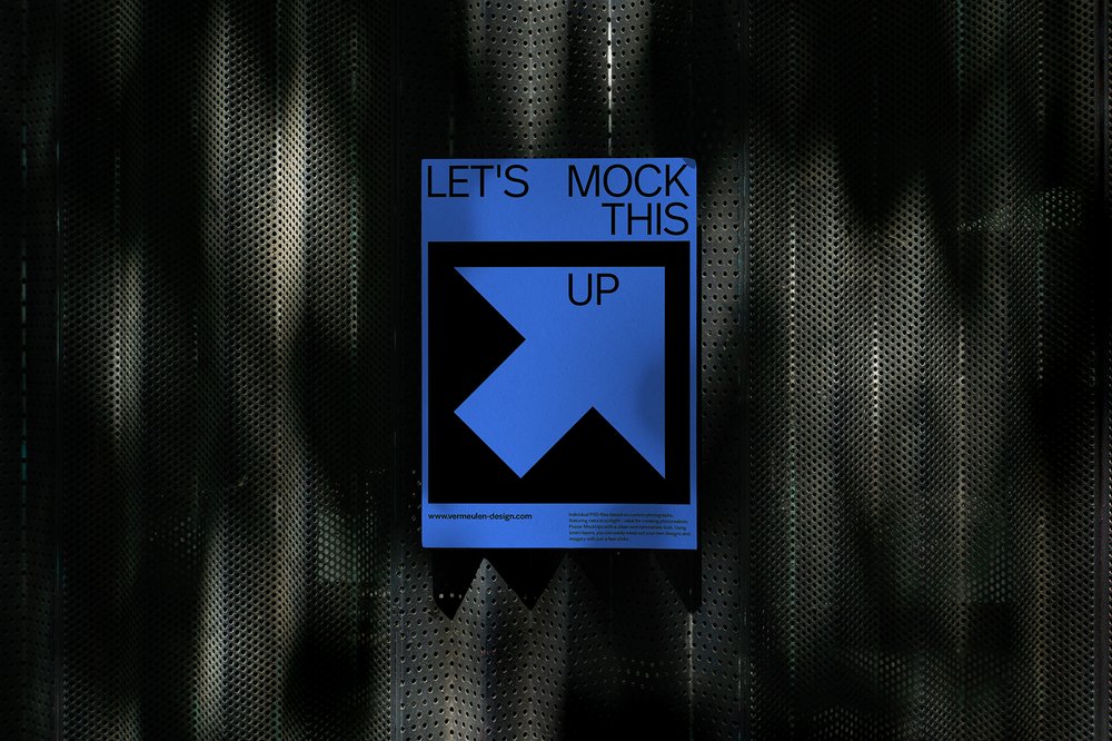 PSD Poster Mockup