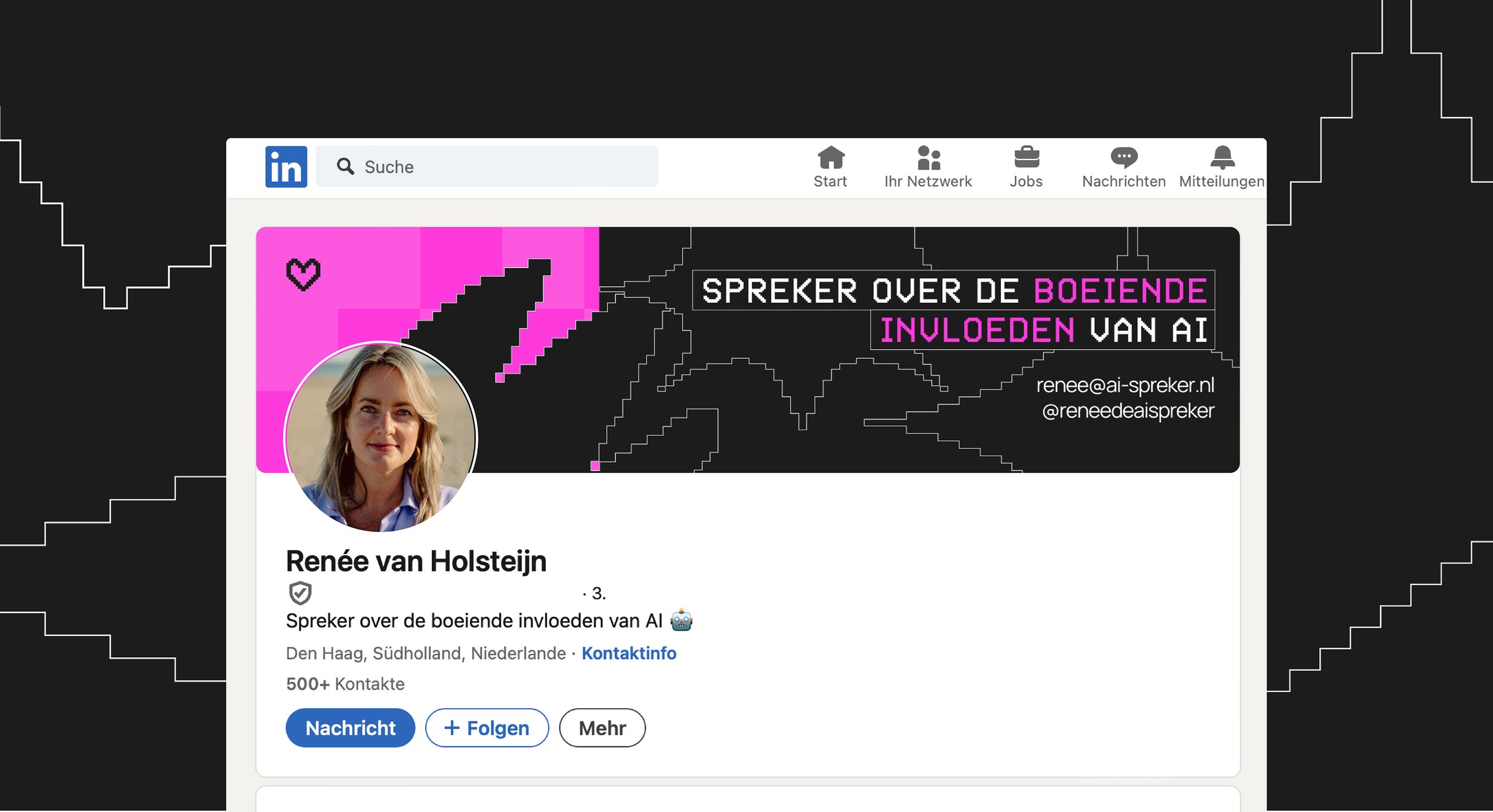 Renée Van Holsteijn - Social Media Kit - LinkedIn Header