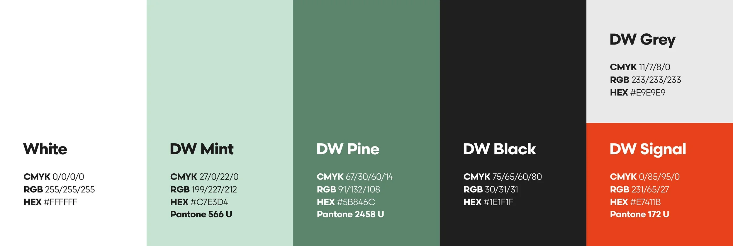 draadwerk – color palette