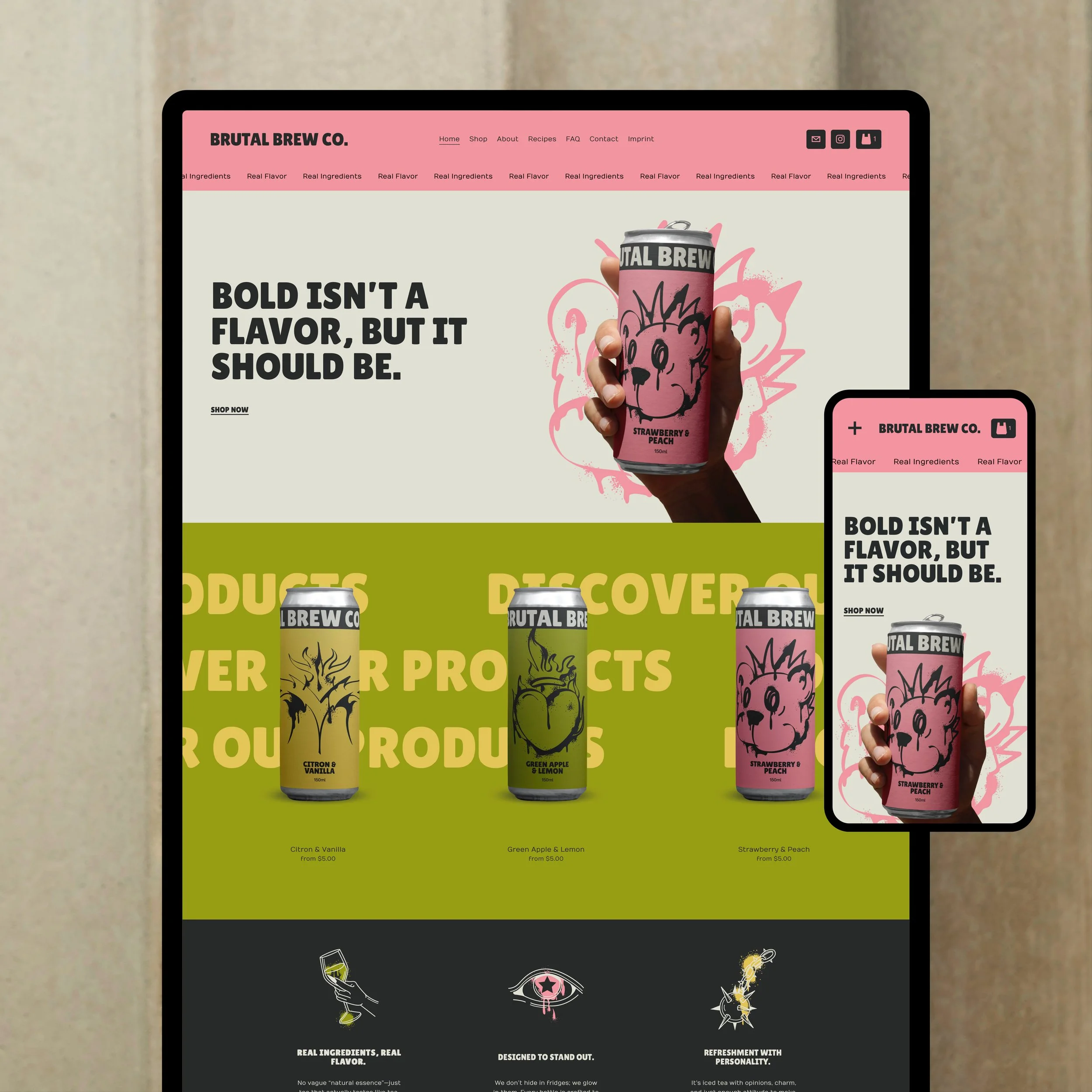 Squarespace Website Template