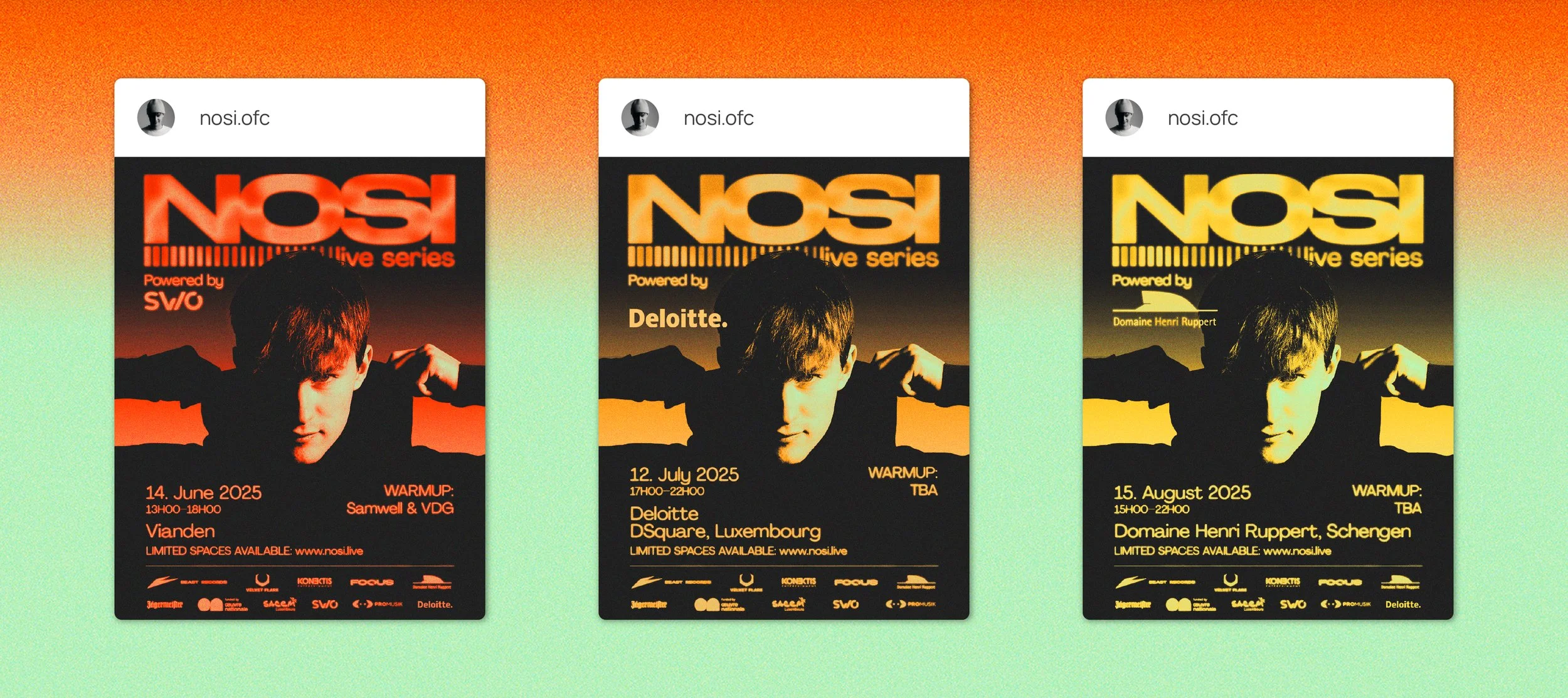 Nosi Live Series – Social Media Kit