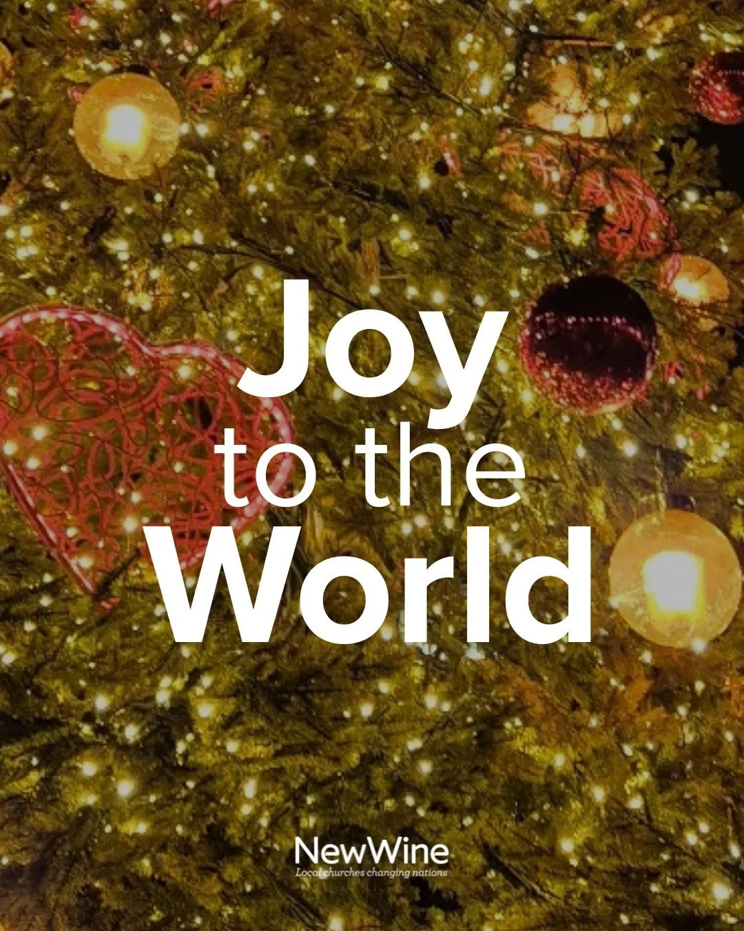 I bring you good news that will cause great joy for all the people.&rdquo; -  Luke 2:10
Joy has come -  not in things, but in Him.