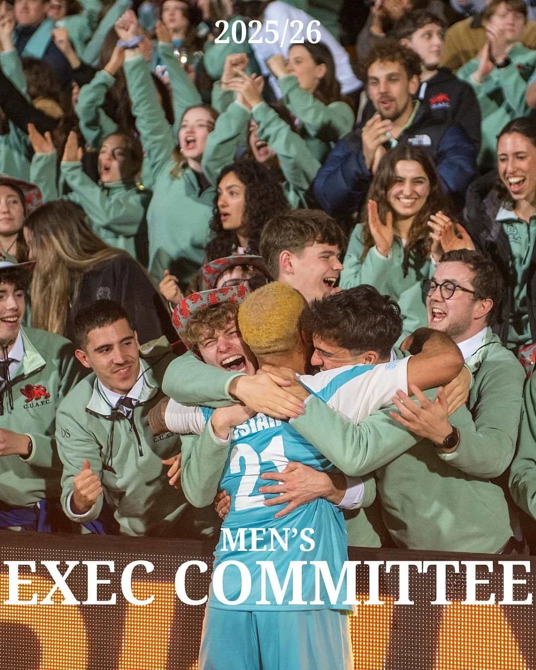 Our Men&rsquo;s Executive Committee for the 2025/26 season!