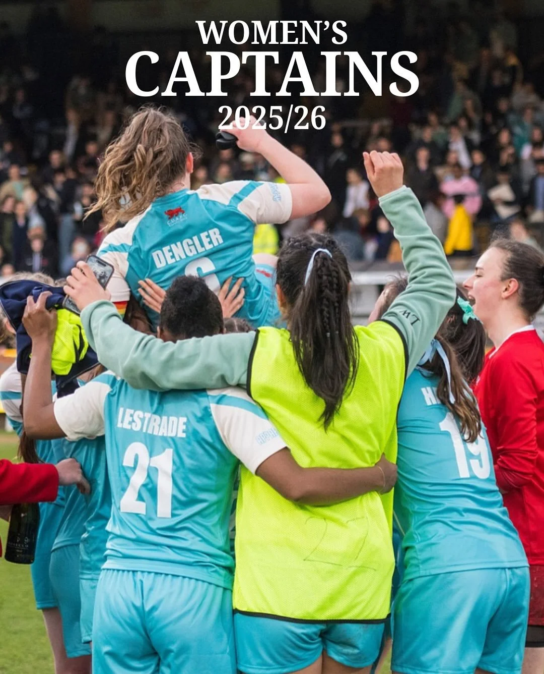 Introducing your Women&rsquo;s Captains for the 2025/26 season!
