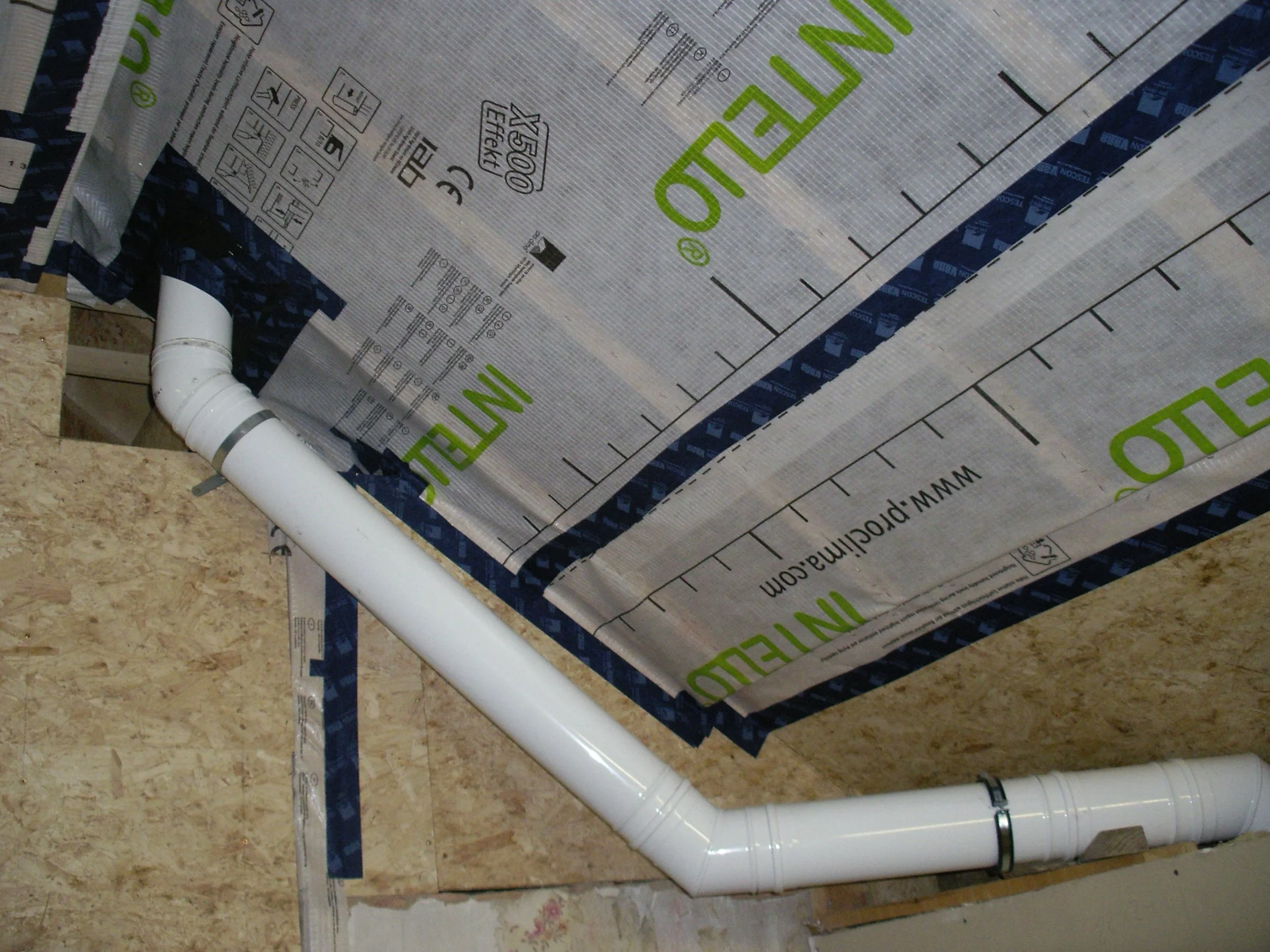 Alle doorvoeringen netjes afwerken