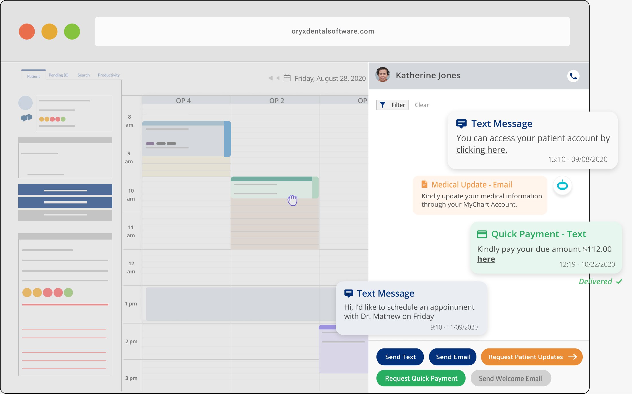 Oryx dental software