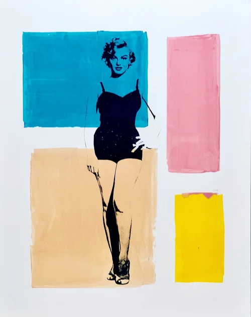 Marilyn Monroe Pop Art Print on Paper