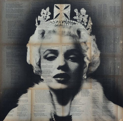 Queen Marilyn Monroe Painting