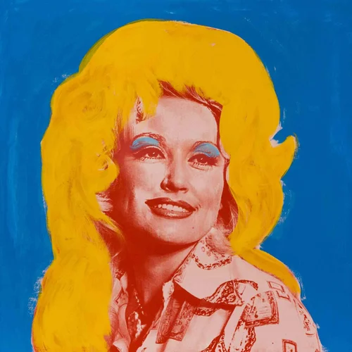 Dolly Parton 32x32 Pop Art Painting